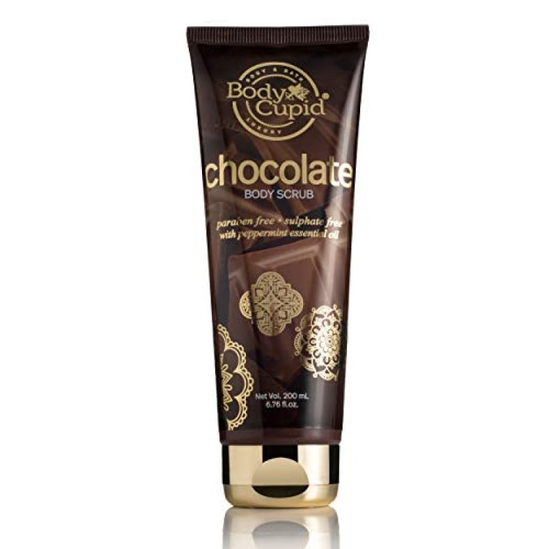 Body Cupid Chocolate Face And Body Scrub With Peppermint Essential Oil – 200 Ml