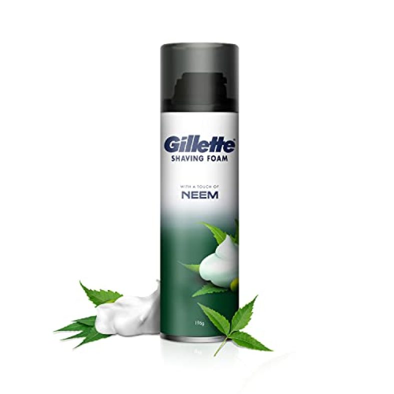Gillette Pre Shave Foam | Neem | 196 Gm