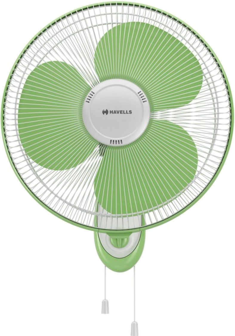 Havells Gatik Neo 400 Mm 3 Blade Wall Fan(White Green, Pack Of 1)