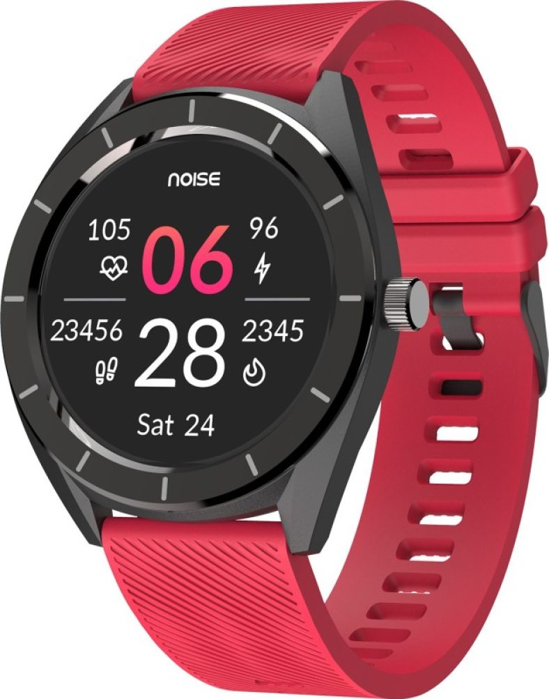 Noisefit Noisefit Endure Smartwatch(Red Strap, Free Size)