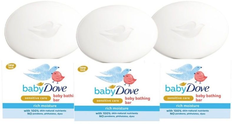 Baby Dove Rich Moisture Bar(3 X 75 G)