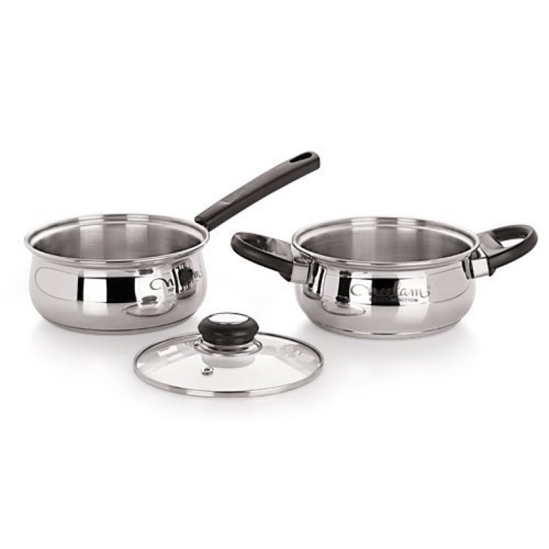 Neelam Stainless Steel Combo 3 Pc Set