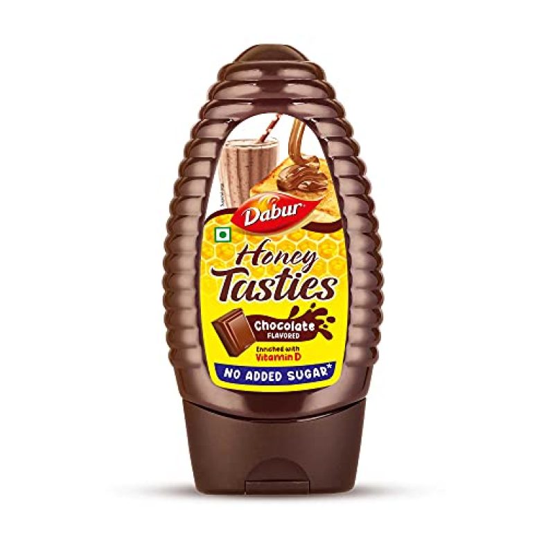Dabur Honey Tasties Chocolate Syrup With No Added Sugar, 200Gm