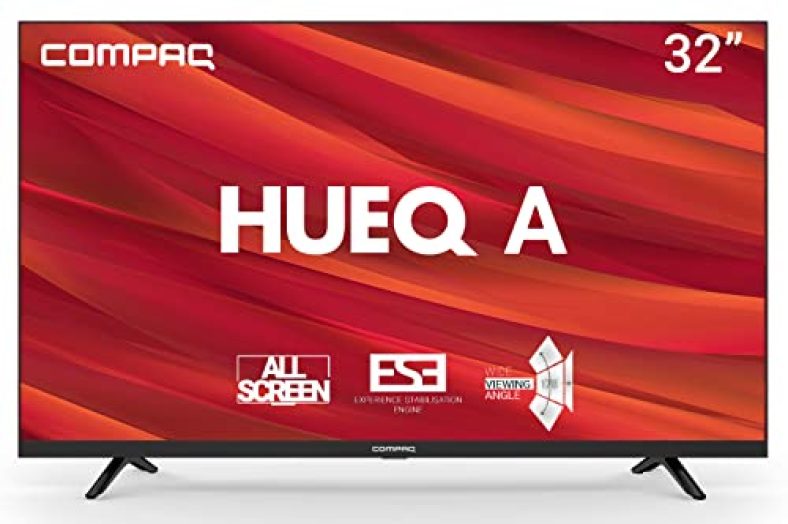 Compaq 80 Cm (32 Inches) Hueq A Series Hd Ready Led Tv Cqw32Hdns (Black)