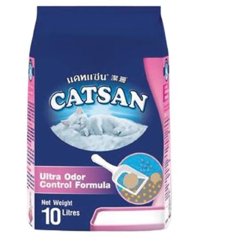 Catsan Ultra Odour Control Non-Clumping Cat Litter, 10L (8.2Kg)