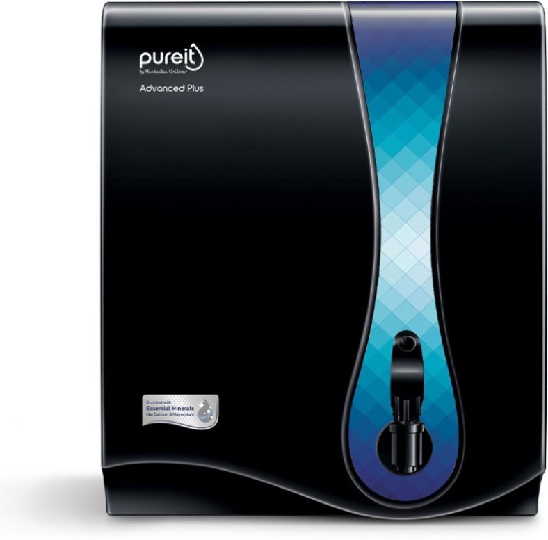 Pureit Advanced Plus Ro+Mf+Mp 7 L Ro + Mf Water Purifier(Black)