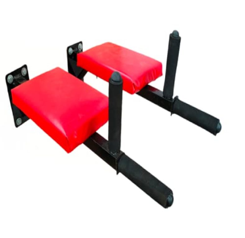 Spanco Wall Mounting Multi Solid Bar (90 Kg Holding Capacity) With Padded Armrests For Dips/Pull-Ups/Leg Raises/Knee Raises/Triceps/Multiple Exercises For Muscles Training & Strength Increasing