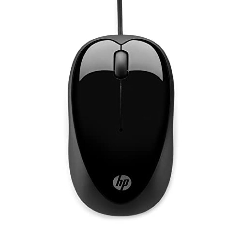 Hp X1000 Wired Usb Mouse With 3 Handy Buttons, Fast-Moving Scroll Wheel And Optical Sensor Works On Most Surfaces, 3 Years Warranty