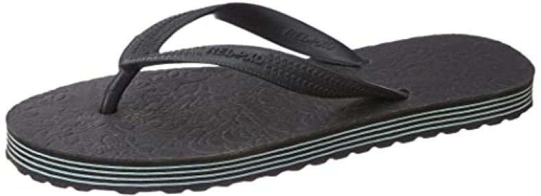 Relaxo Women’S Al0009L Black Slippers 4 (Al0009Lbkbk0004)