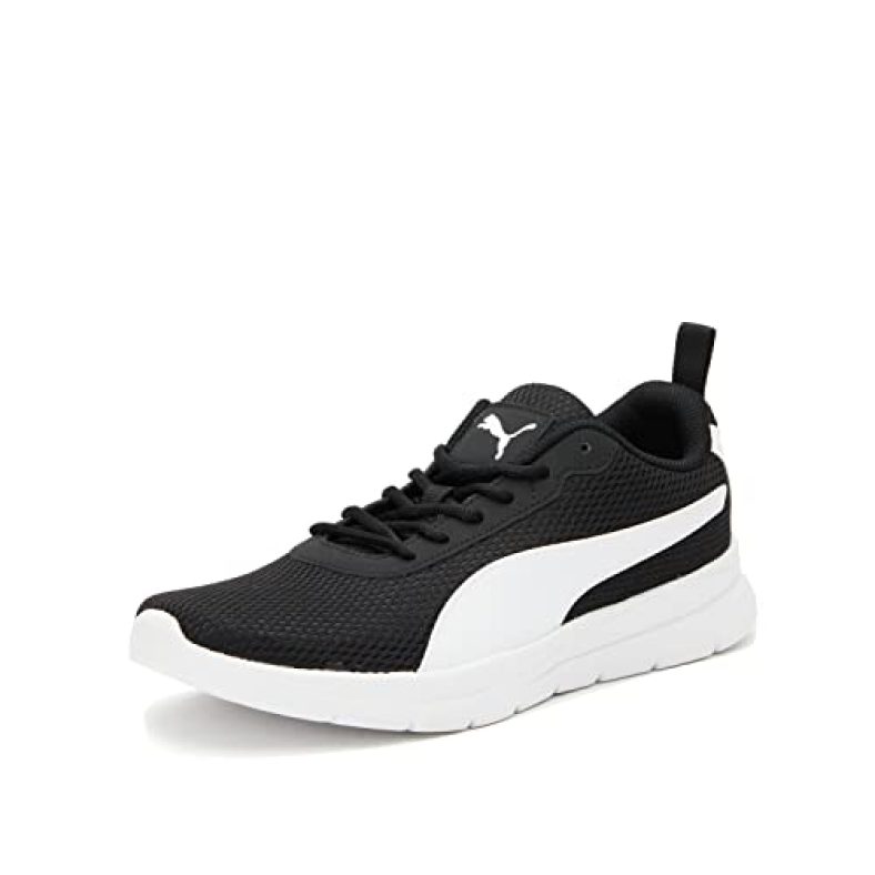 Puma Mens Ultimate Ease Black-White Walking Shoe – 9 Uk (37905101)