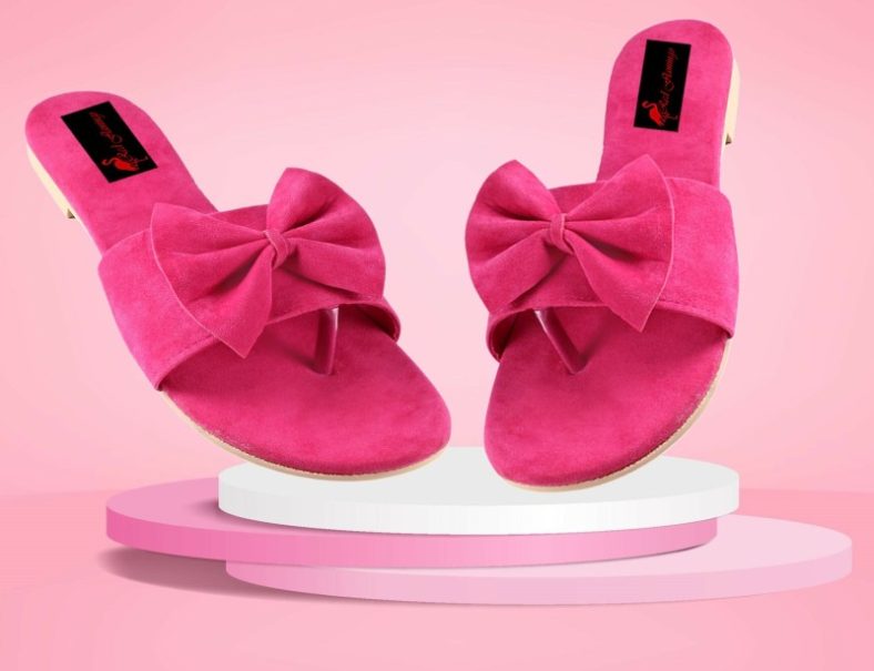 Red Flamingo Women Pink, Red Flats