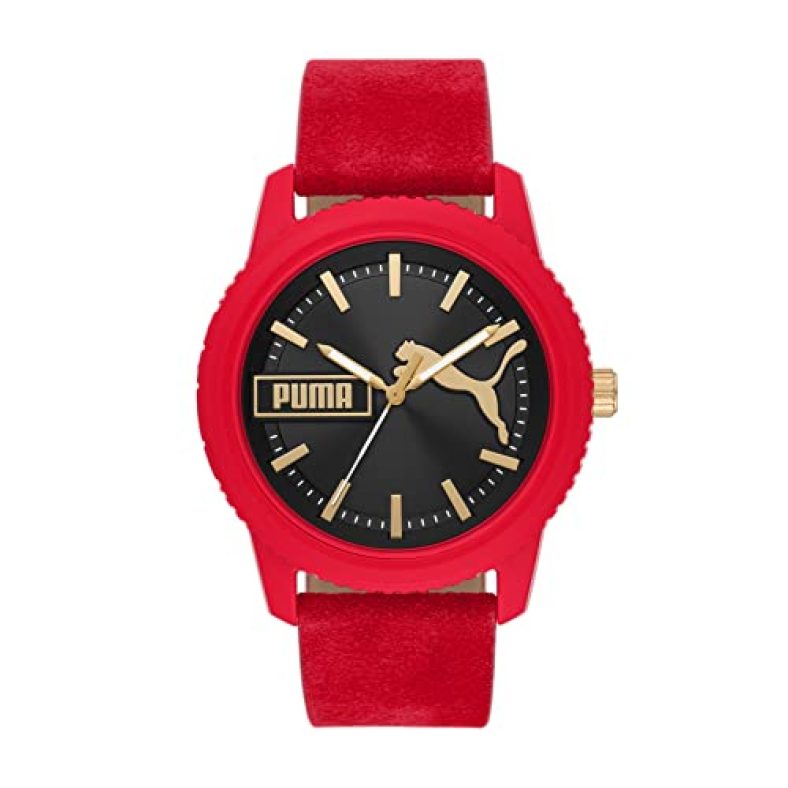 Puma Ultrafresh Analog Black Dial Men’S Watch-P5107