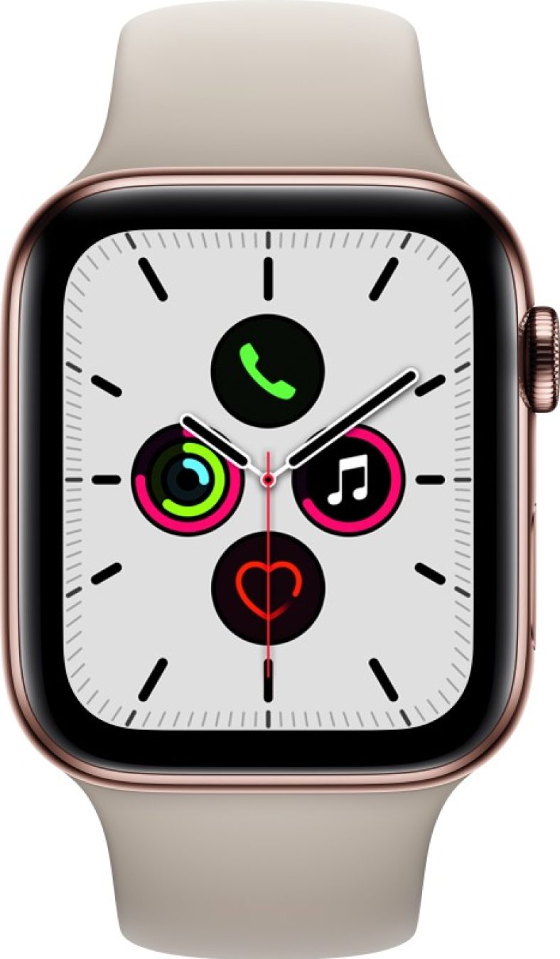 Apple Watch Series 5 Gps + Cellular(Grey Strap, Regular)