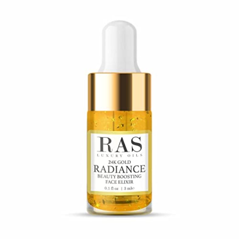 Ras Luxury Oils 24K Gold Radiance Beauty Boosting Face Elixir (Mini)