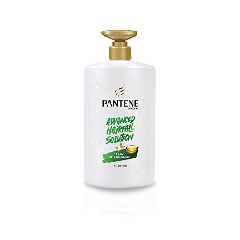 Pantene Advanced Hairfall Solution, Anti-Hairfall Silky Smooth Shampoo For Women, 1L