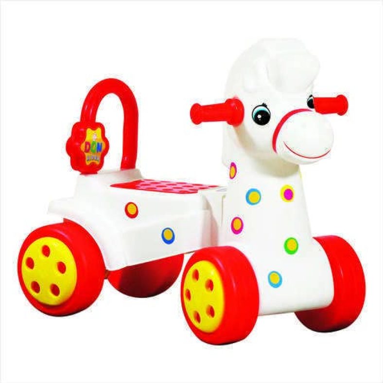 Ride On Don Car/ Rider For Kids/ Child, 2+ Years Boys Girls, Fun Ride Toy With Music (Colour May Vary)