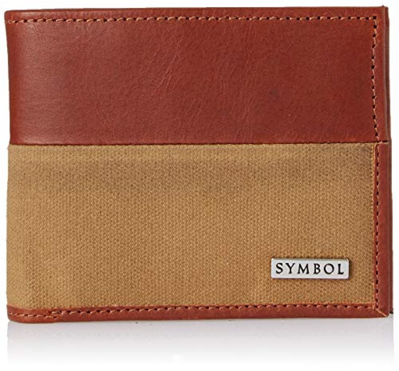 Amazon Brand – Symbol Men’S Green Bi-Fold Leather Wallet