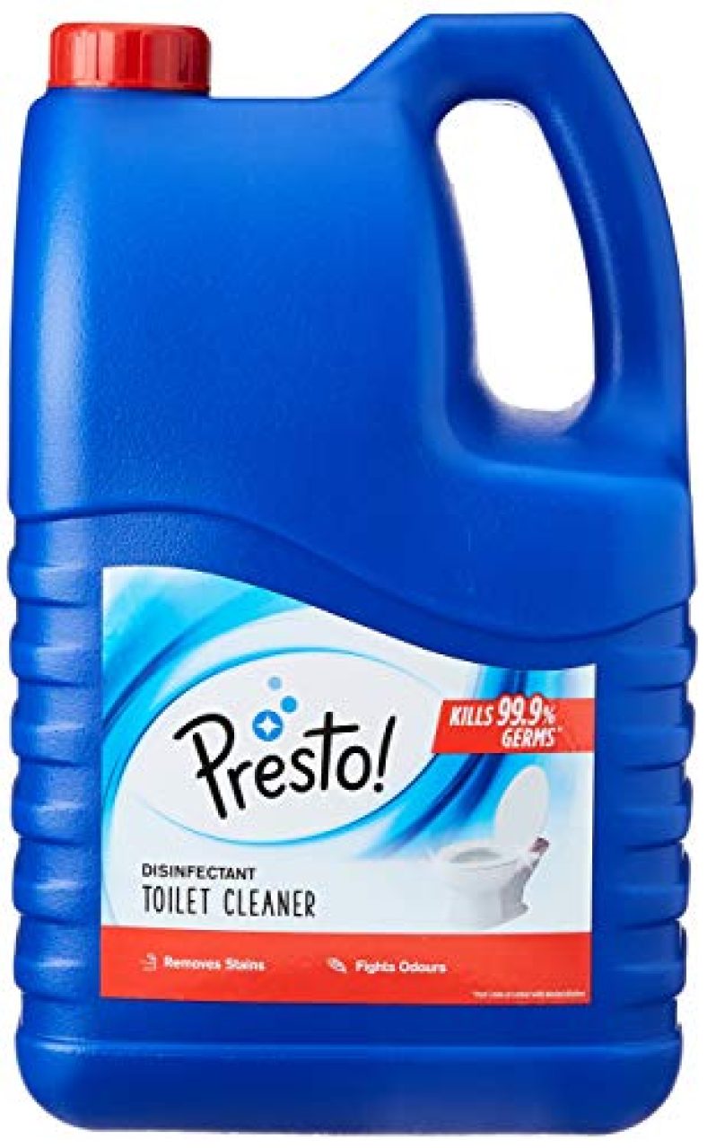 Amazon Brand – Presto! Disinfectant Toilet Cleaner – 5 L