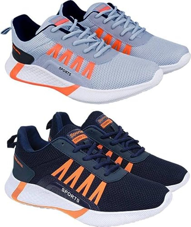 Birde Sports Running Walking Shoes For Men Pack Of 2_Brd-406-Brd-394_8