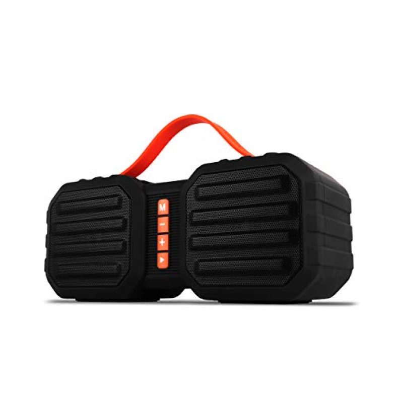 Zebronics Sound Feast 50, 14 W Portable Speaker Supporting Bluetooth, Pendrive Slot, Msd Card, Fm, Call Function (Black)