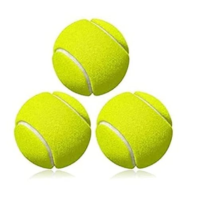 Spiro Soft Cricket Solid, Light Weight, Tennis Balls Practice, Training For All Age Group, Recommended For Indoor/Outdoor Street & Beach Cricket (Pack Of Nine) (Color : Green)