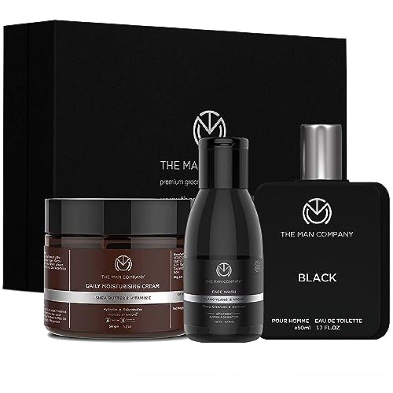 The Man Company Groom And Style Kit With De Tan Face Care Kit | Perfume For Men