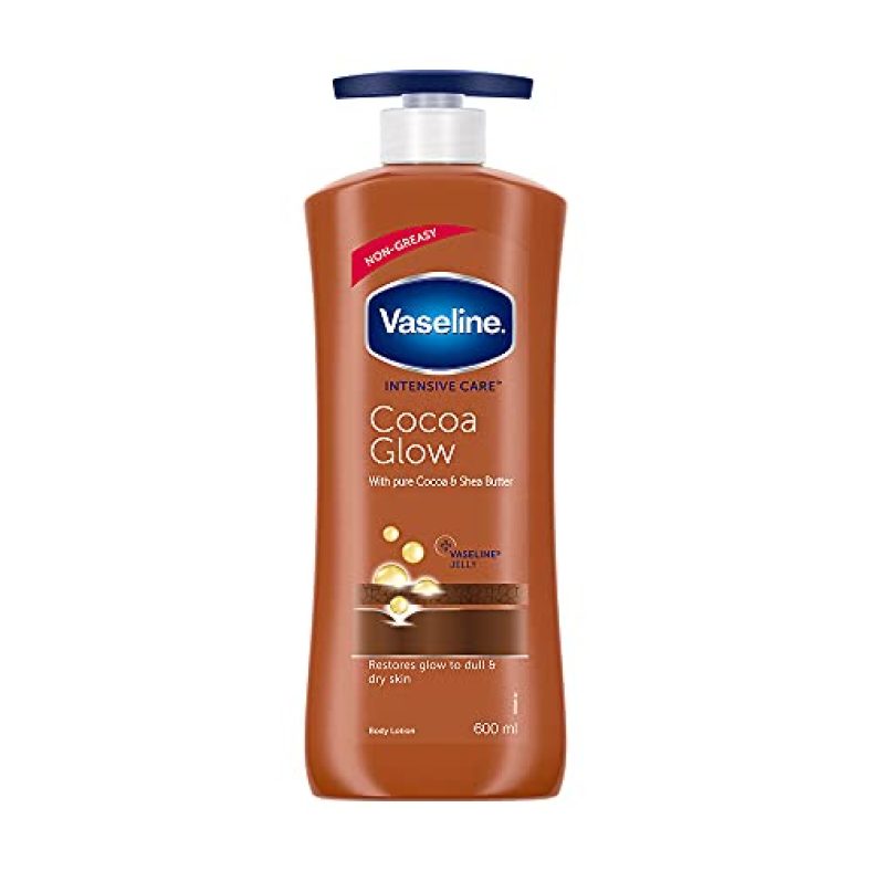 Vaseline Cocoa Glow Lotion, 600 Ml