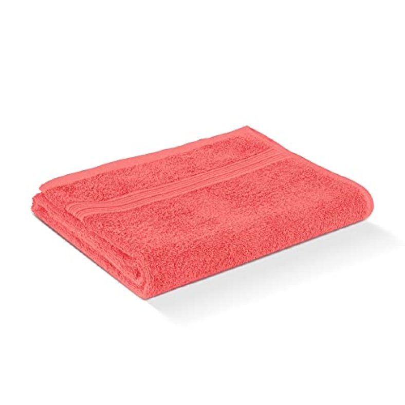 Himatsingka Super Soft 100% Cotton High Absorbing 450 Gsm Bath Towel (Pink)