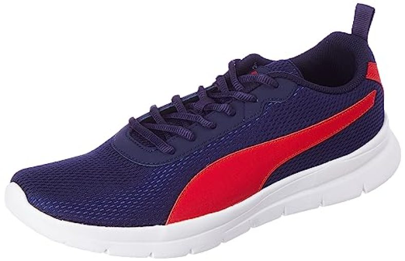 Puma Mens Ultimate Ease Peacoat-High Risk Red Walking Shoe – 8 Uk (37905102)