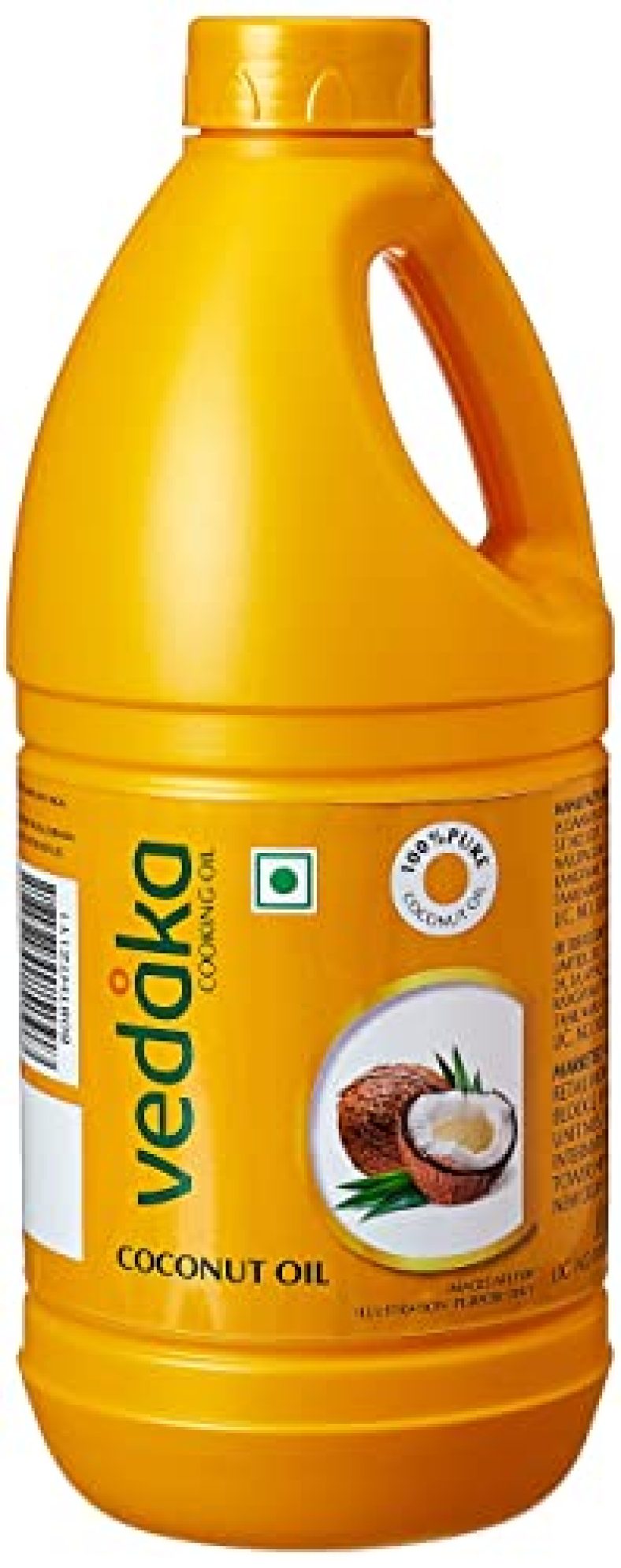 Amazon Brand – Vedaka 100% Pure Coconut Oil, 1L