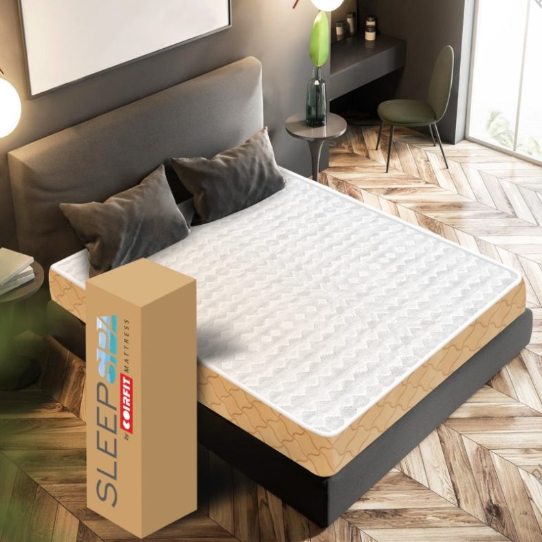 Sleep Spa Premium Orthopedic Memory Foam With Herbfresh��Technology 5 Inch King Memory Foam Mattress(L X W: 78 Inch X 72 Inch)