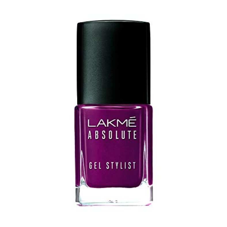 Lakme Absolute Gel Stylist Nail Color, Poison, 12 Ml