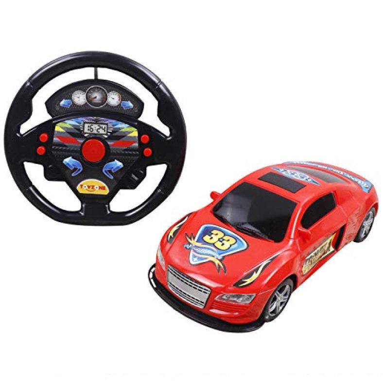 Toy Zone Plastic Remote Control Car ,Red,3 Years And Above
