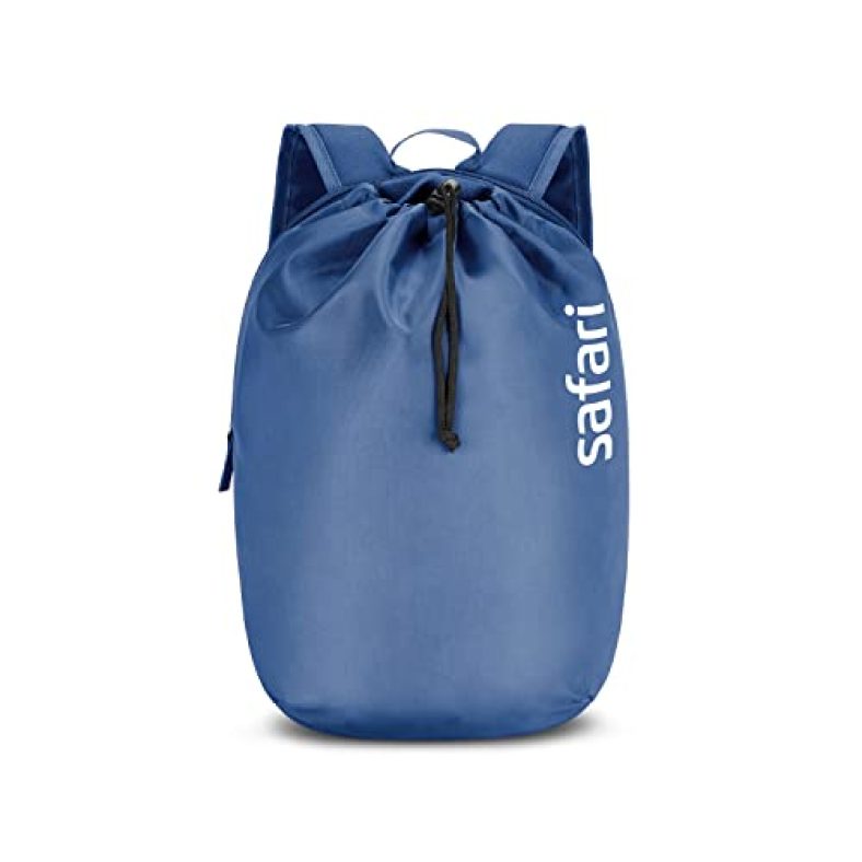 Safari Compact Size 15 Ltrs Casual Backpack For Unisex Adult – Denim Blue