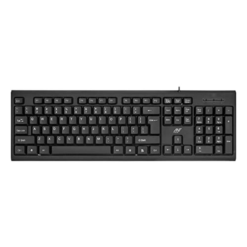 Ant Value Fkbri01 Wired Usb Multi-Device Keyboardâ  (Black)