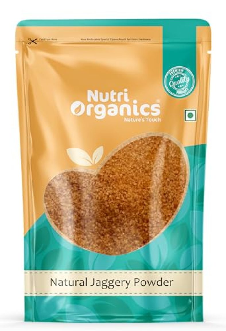 Nutriorganics Jaggery Powder Pouch, 1000 G