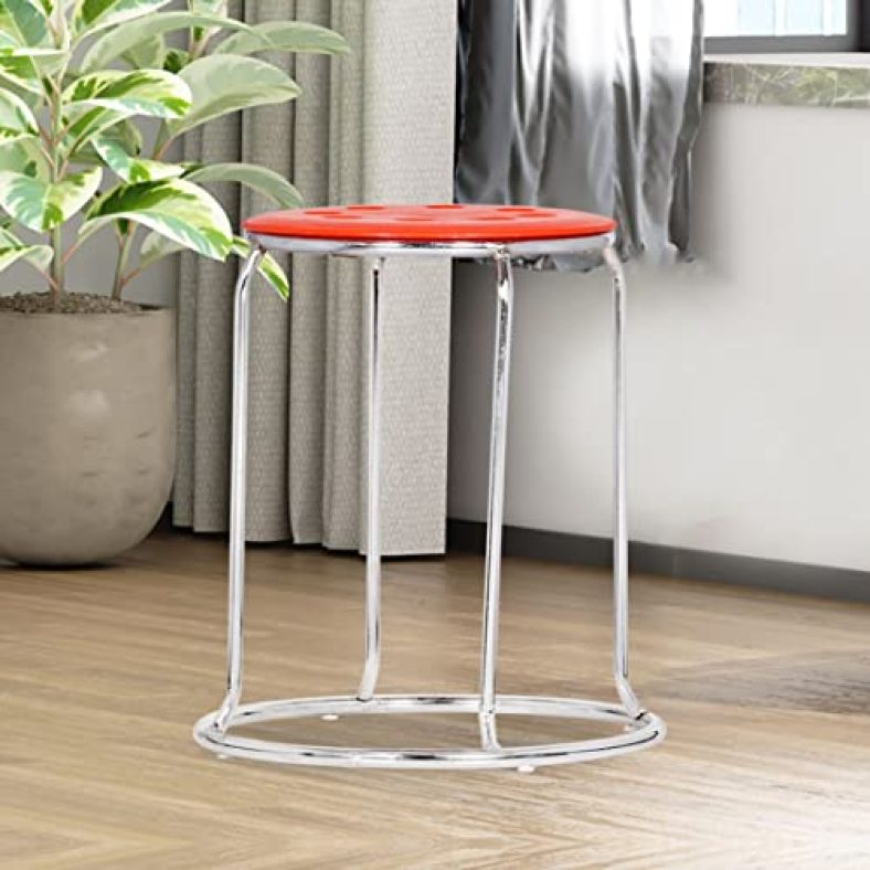 Da Urban Disc | Multi Purpose | Stack Stool (Red) (1 Pc)