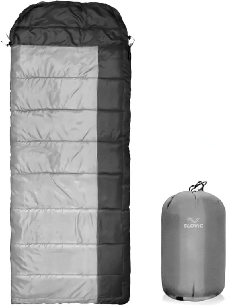 Slovic Camping Sleeping Bag (0-10 C) Ideal For Indoors & Outdoors, Waterproof Sleeping Bag