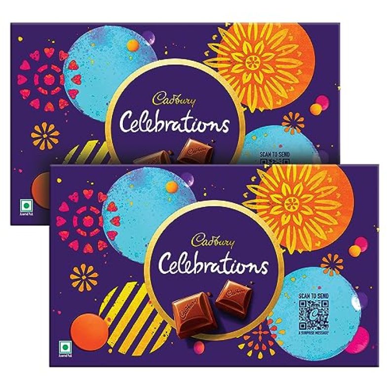 Cadbury Celebrations Chocolate Gift Pack, 178.8 G (Pack Of 2)