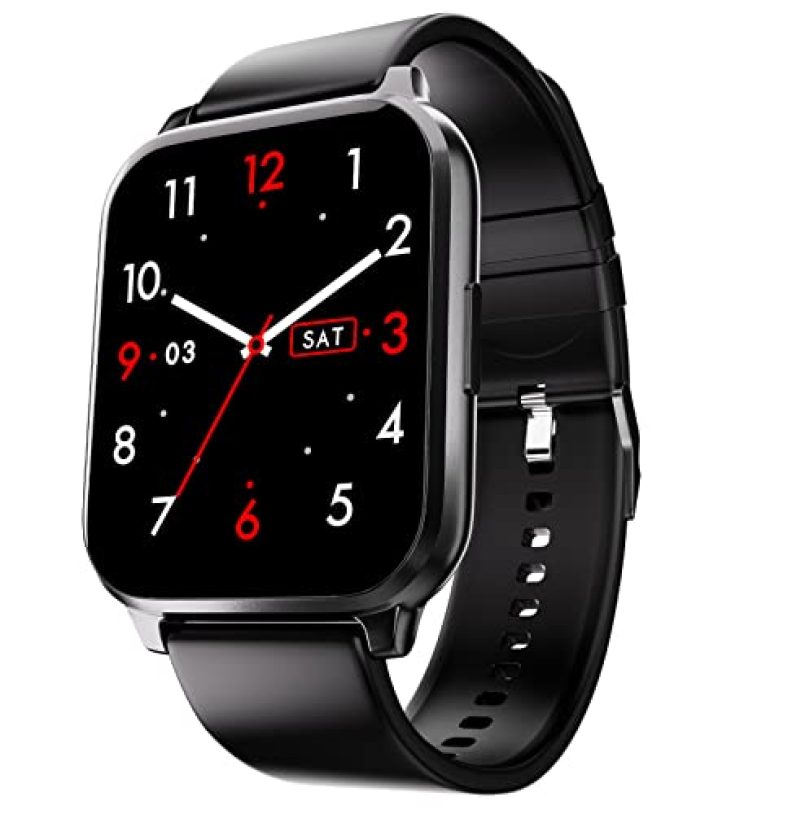 Fire-Boltt Ninja 3 Plus 1.83″ Display Smartwatch Full Touch With 100+ Sports Modes With Ip68, Sp02 Tracking, Over 100 Cloud Based Watch Faces (Black)