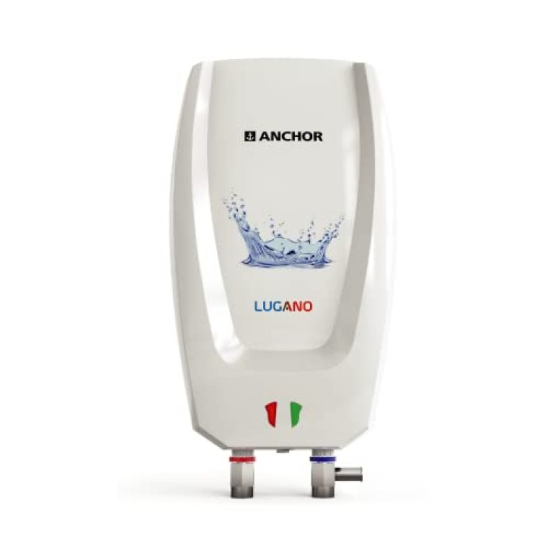 Anchor By Panasonic Lugano 3L Geyser, Instant Water Heater With Advance 4 Level Safety, Instant Geyser (1 Pcs)