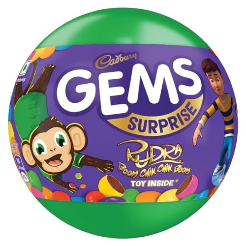 Cadbury Gems Surprise Chocolate, 15.8G