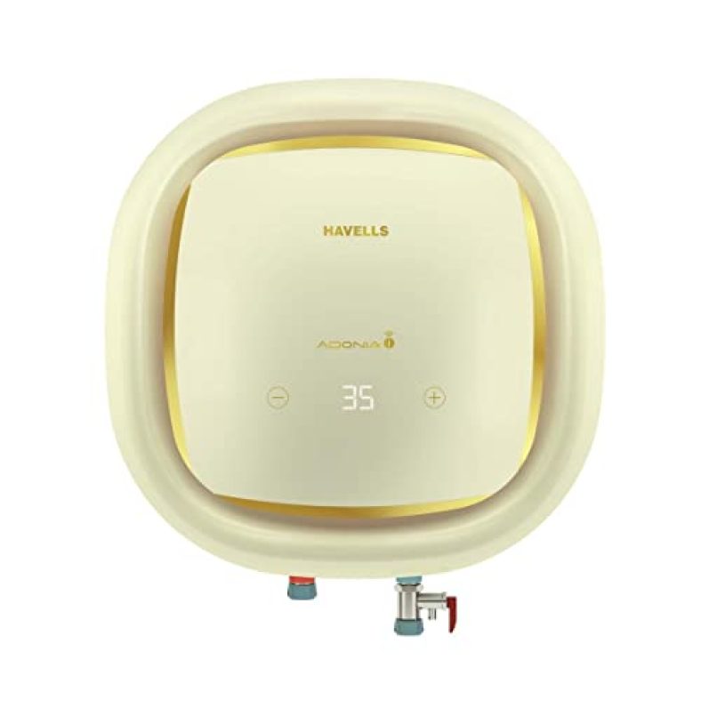 Havells Adonia I 25 Litres Smart Storage Water Heater / Gyesers With Alexa Enabled, Ivory