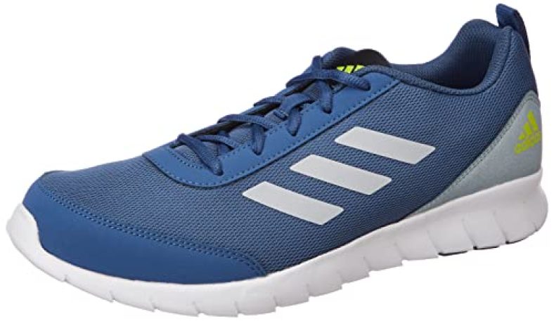 Adidas Men Synthetic & Textile Adiscend M Running Shoes Wonste/Stone/Magrmt/Aciyel Uk-9