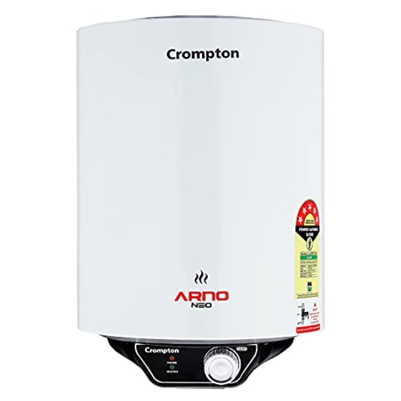 Crompton Arno Neo 15-L 5 Star Rated Storage Water Heater With Advanced 3 Level Safety (White)