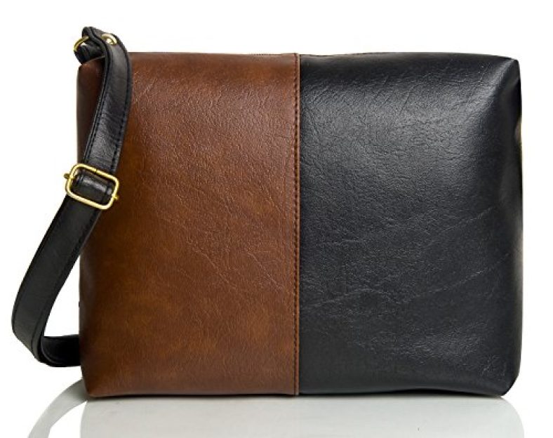 Mammon Women’S Sling Bag (Slg-Dual) (Tan Black)
