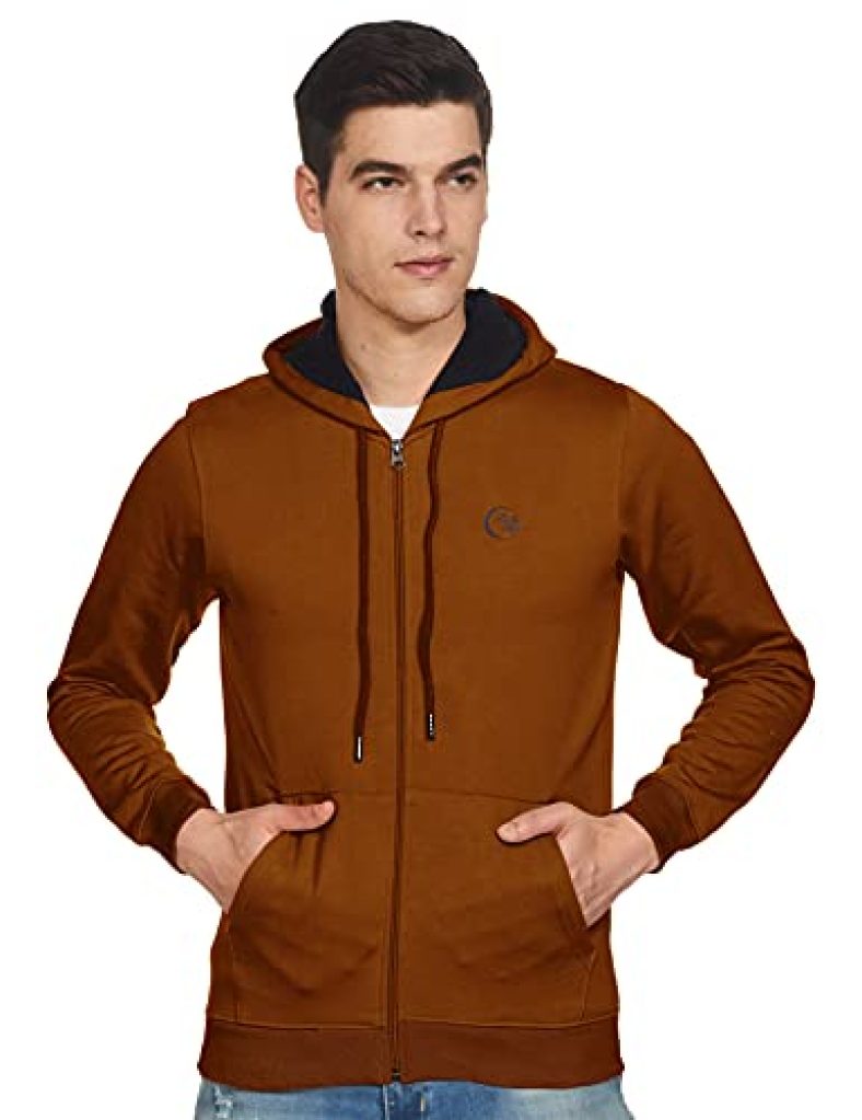 Lawman Pg3 Men’S Cotton Hooded Neck Sweatshirts (Lw-Swt-Ct-Spt-1 Fshdy Rst_Rust_S)