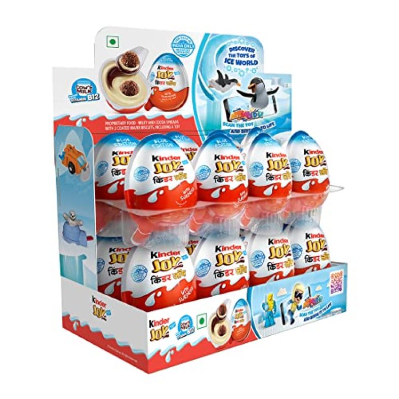 Kinder Joy Chocolates For Boys, 16 Pieces