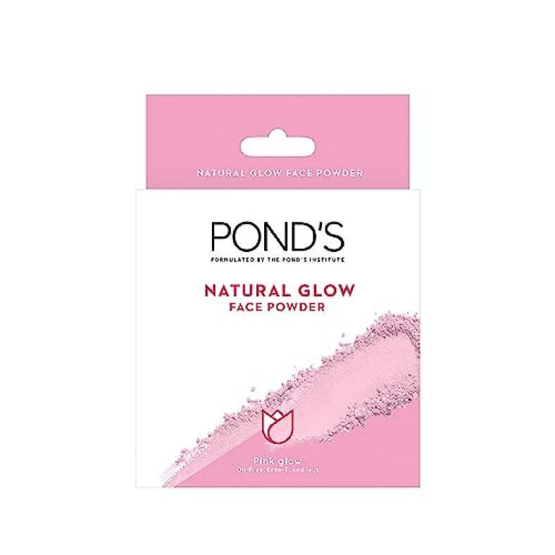 Pond’S Natural Glow Face Powder, Pink Glow – 30G