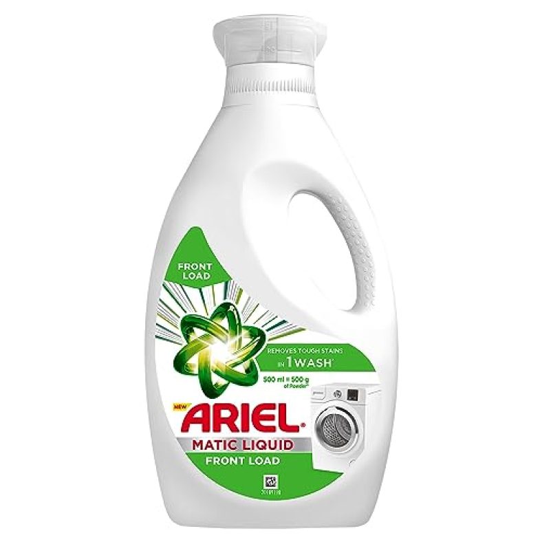 Ariel Matic Liquid Detergent, Front Load, 500 Ml